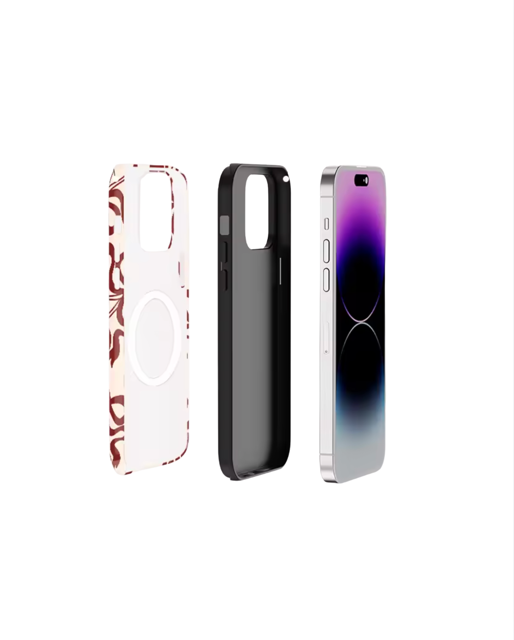 CHERRY RIBBON PHONE CASE