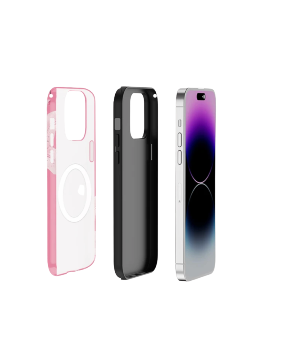 HIBISCUS BUTTERFLY PHONE CASE