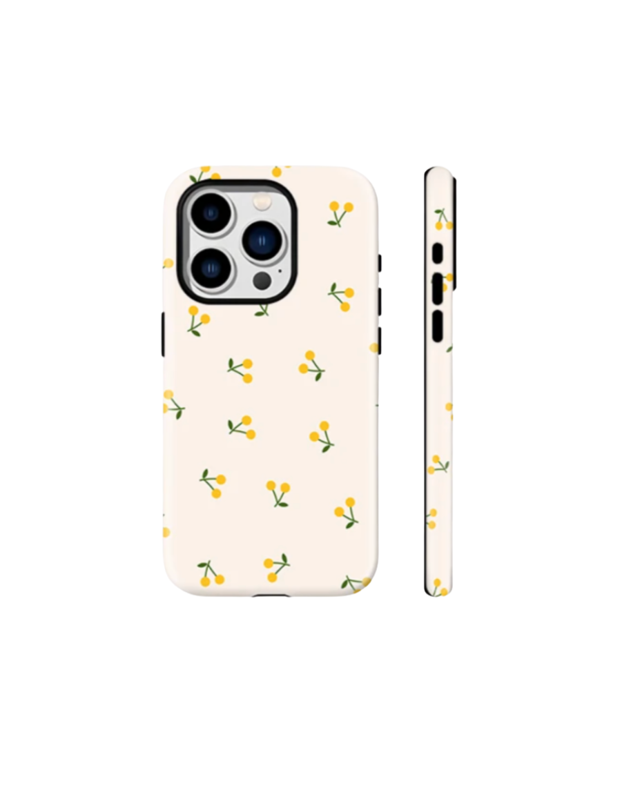 YELLOW FLOWER PHONE CASE