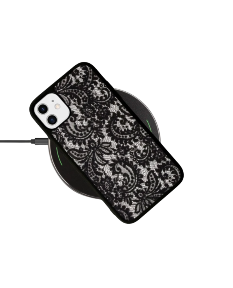 BLACK LACE PHONE CASE